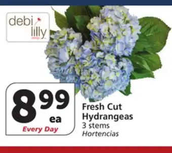 Vons Fresh Cut Hydrangeas offer