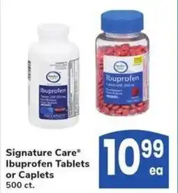 Albertsons Signature Care Ibuprofen Tablets or Caplets offer