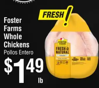 Smart & Final Foster Farms Whole Chickens offer