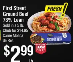 Smart & Final First Street Ground Beef offer