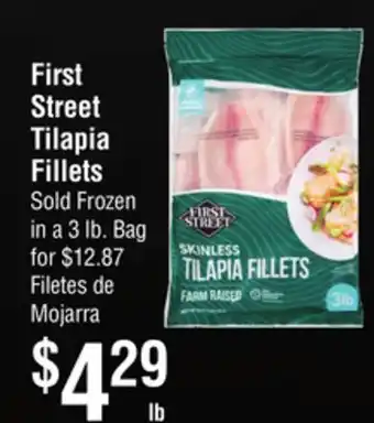 Smart & Final First Street Tilapia Fillets offer