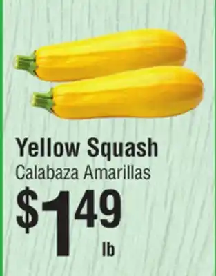 Smart & Final Yellow Squash offer