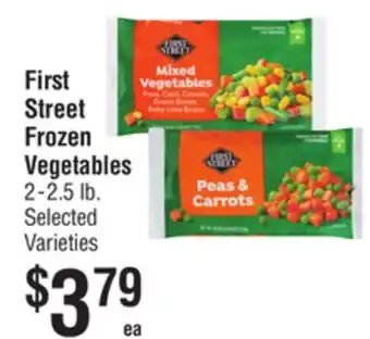 Smart & Final First Street Frozen Vegetables offer