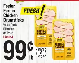 Smart & Final Foster Farms Chicken Drumsticks offer