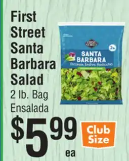 Smart & Final First Street Santa Barbara Salad offer