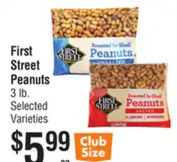 Smart & Final First Street Peanuts offer