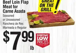 Smart & Final Beef Loin Flap Meat for Carne Asada offer