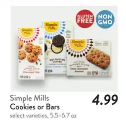 Fresh Thyme Cookies or Bars offer