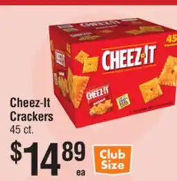 Smart & Final Cheez-It Crackers offer