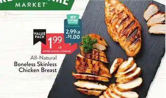 Fresh Thyme Boneless Skinless Chicken Breast offer