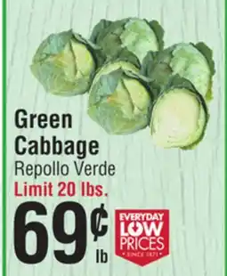 Smart & Final Green Cabbage offer