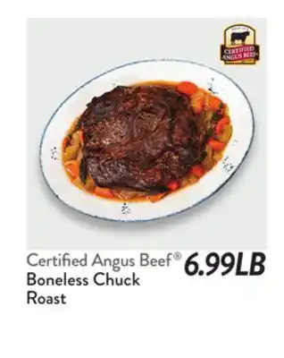 Fresh Thyme Boneless Chuck Roast offer