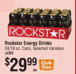 Smart & Final Rockstar Energy Drinks offer