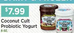 Heinen's Coconut Cult Probiotic Yogurt offer