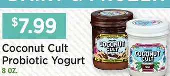 Heinen's Coconut Cult Probiotic Yogurt offer