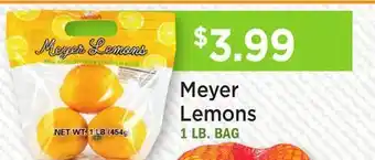 Heinen's Meyer Lemons offer