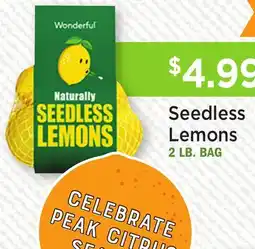 Heinen's Seedless Lemons offer