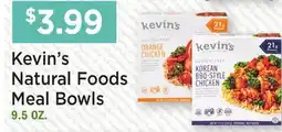 Heinen's Kevin's Natural Foods Meal Bowls offer