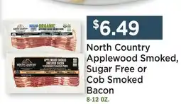 Heinen's North Country Applewood Smoked, Sugar Free or Cob Smoked Bacon offer