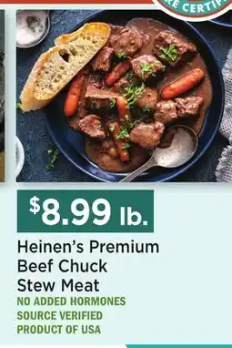 Heinen's Heinen's Premium Beef Chuck Stew Meat offer