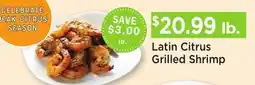 Heinen's Latin Citrus Grilled Shrimp offer