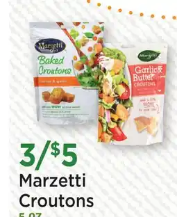 Heinen's Marzetti Croutons offer