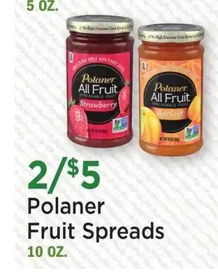 Heinen's Polaner Fruit Spreads offer