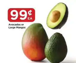 Food 4 Less Avocados or Large Mangos offer