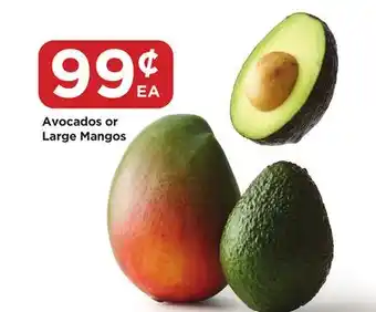 Food 4 Less Avocados or Large Mangos offer