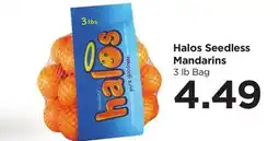 Food 4 Less Halos Seedless Mandarins offer