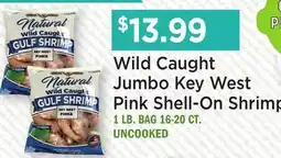 Heinen's Wild Caught Jumbo Key West Pink Shell-On Shrimp offer