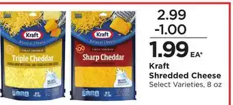 Food 4 Less Kraft Shredded Cheese offer