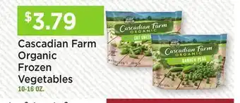 Heinen's Cascadian Farm Organic Frozen Vegetables offer