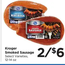 Food 4 Less Kroger Smoked Sausage offer