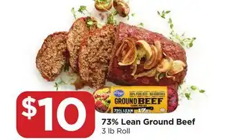 Food 4 Less 73% Lean Ground Beef offer