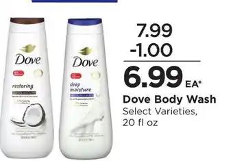 Food 4 Less Dove Body Wash offer