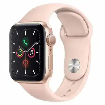 Walmart Restored Apple Watch Series 5 40MM Rose Gold Aluminum Case Pink Sand Sport Band (Refurbished) offer