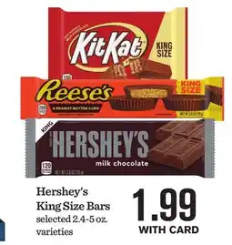 Mariano's Hershey's King Size Bars offer