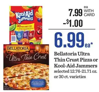 Mariano's Bellatoria Ultra Thin Crust Pizza or Kool-Aid Jammers offer