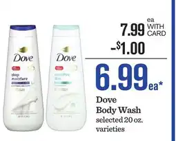 Mariano's Dove Body Wash offer