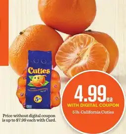 Mariano's 5 lb. California Cuties offer