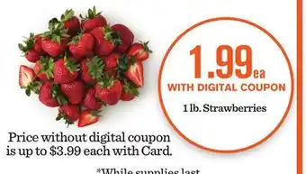 Mariano's Strawberries offer