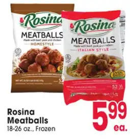 Jewel-Osco Rosina Meatballs offer