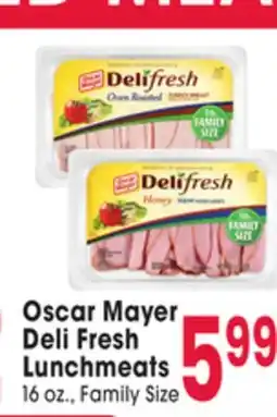 Jewel-Osco Oscar Mayer Deli Fresh Lunchmeats offer