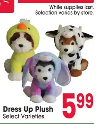 Jewel-Osco Dress Up Plush offer