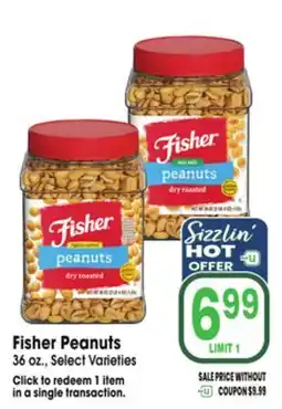 Jewel-Osco Fisher Peanuts offer