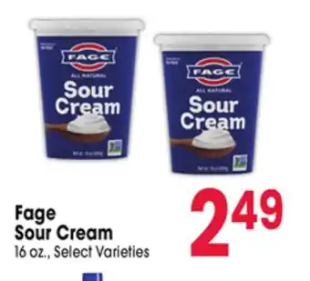 Jewel-Osco Fage Sour Cream offer