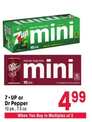 Jewel-Osco 7•UP or Dr Pepper offer