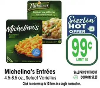 Jewel-Osco Michelina's Entrées offer