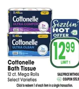 Jewel-Osco Cottonelle Bath Tissue offer